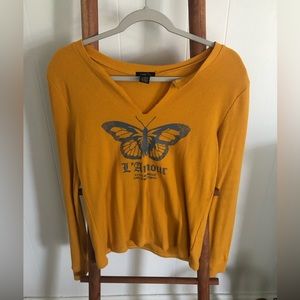 Yellow long sleeve